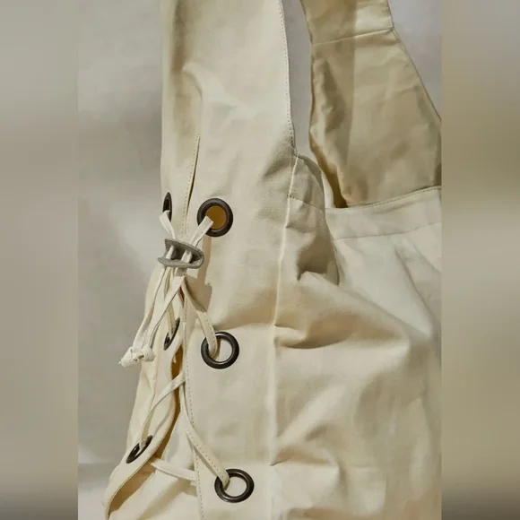 We The Free Cream Tote Bag - Picture 3 of 4